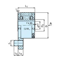 Обгонные муфты GFR...F2F3