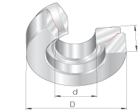 Шарнирные подшипники GE..-AW
