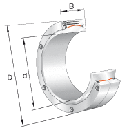 Шарнирные подшипники GE..-DW-2RS2