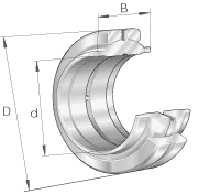 Шарнирные подшипники GE..-LO