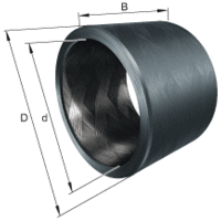 Втулки подшипников скольжения ZWB