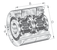 Подшипники ходовых винтов ZKLF..-2RS-2AP