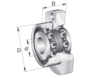 Подшипники ходовых винтов ZKLFA..-2RS