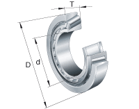 Конические роликоподшипники T