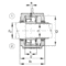 SNS3048-Z-D + 24048 + 2 NFR360/11 + NTS56 + NDK56