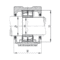 SNV080-F-L + 22208 + DH208