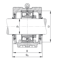SNV340-F-L + 22332K + H2332X507 + DHV532X507
