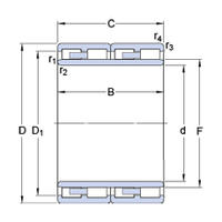 Четырёхрядные цилиндрические роликоподшипники