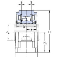 Стационарные роликоподшипниковые узлы (SKF ConCentra, для дюймовых валов)