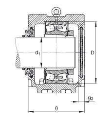 SNV340-F-L + 22332K + H2332 + TCV532