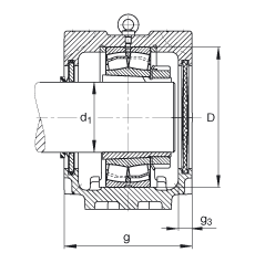 SNV215-F-L + 23224K + H2324 + DHV524